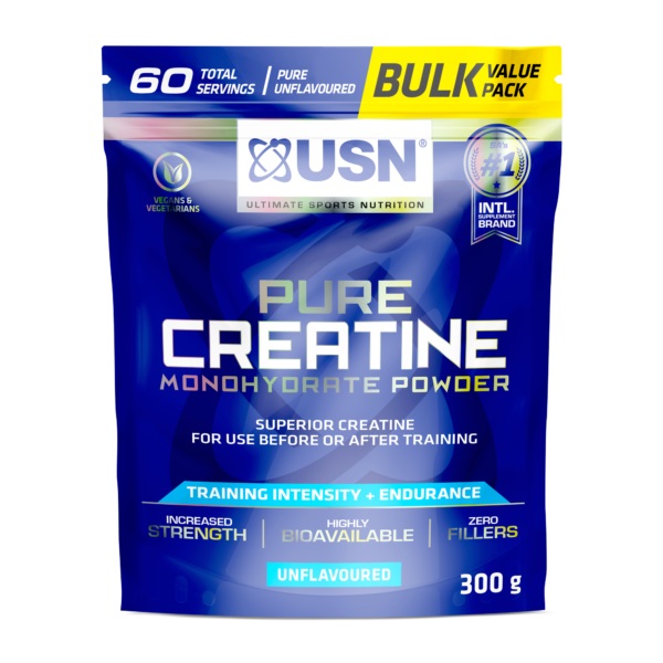 کراتین مونوهیدرات یو اس ان 300 گرم USN Pure Creatine Monohydrate