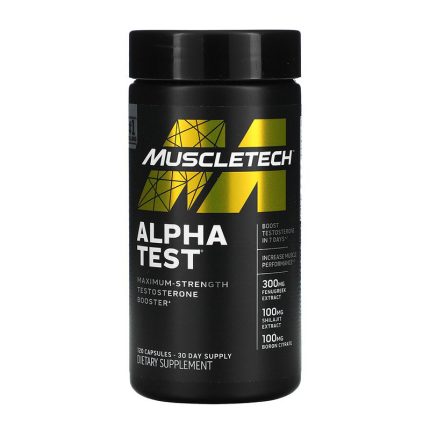 آلفا تست ماسل تک 120 عددی Muscletech Alpha Test