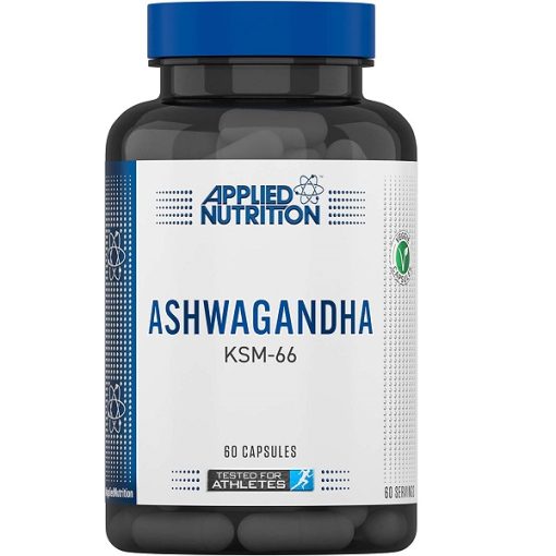 کپسول آشواگاندا اپلاید نوتریشن 60 عددی Applied Nutrition Ashwagandha KSM-66