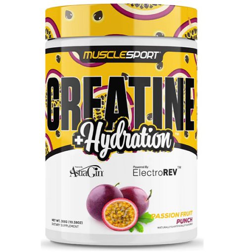 کراتین هیدراسیون ماسل اسپرت 305 گرم MuscleSport Creatine + Hydration