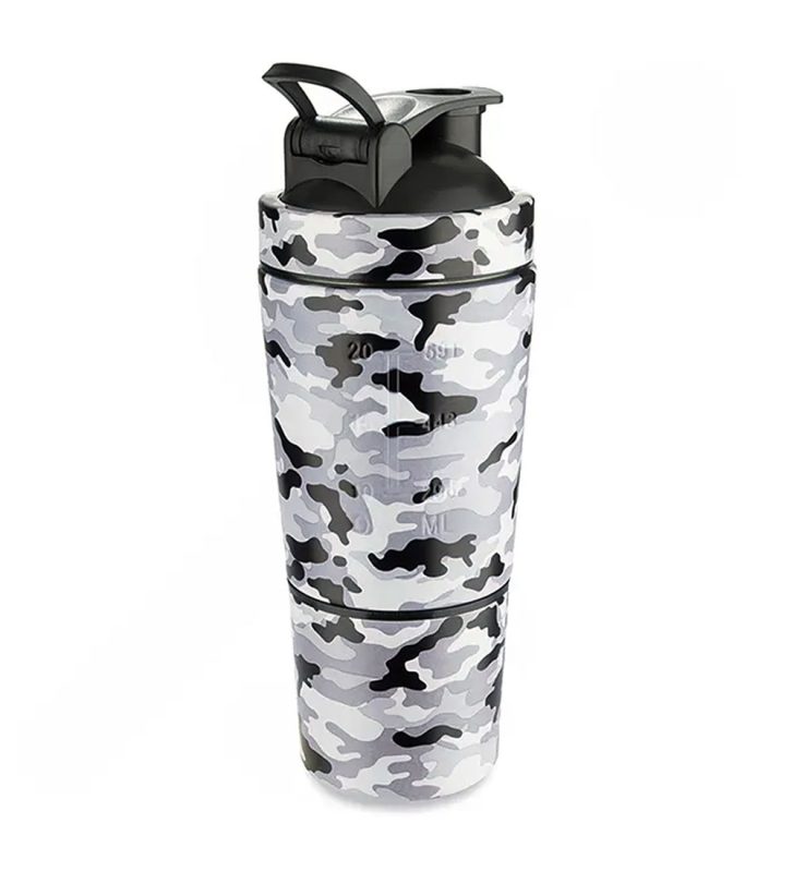 شیکر استیل با طرح ارتشی  Shake Army Style – 600ml