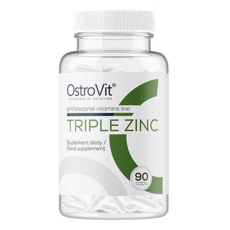 زینک تریپل استرویت 90 عددی OstroVit Triple Zinc