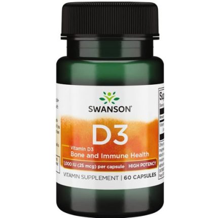 ویتامین دی سوانسون 60 عدد SWANSON Vitamin D3