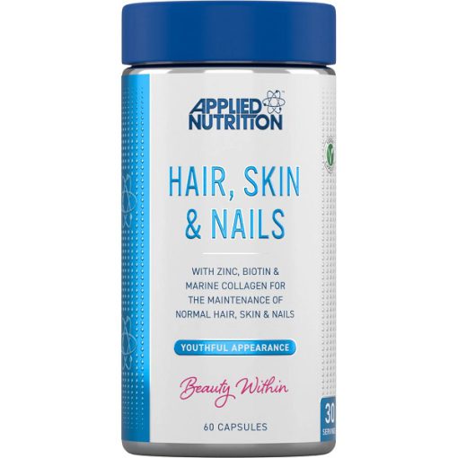 مکمل پوست، مو و ناخن اپلاید نوتریشن ۶۰ کپسول Applied Nutrition Hair, Skin & Nails