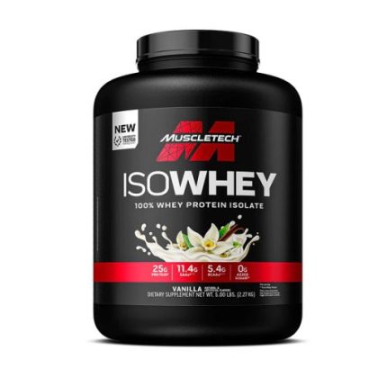 پروتئین وی ایزوله ماسل‌تک ۲۲۷۰ گرم Muscletech Iso Whey