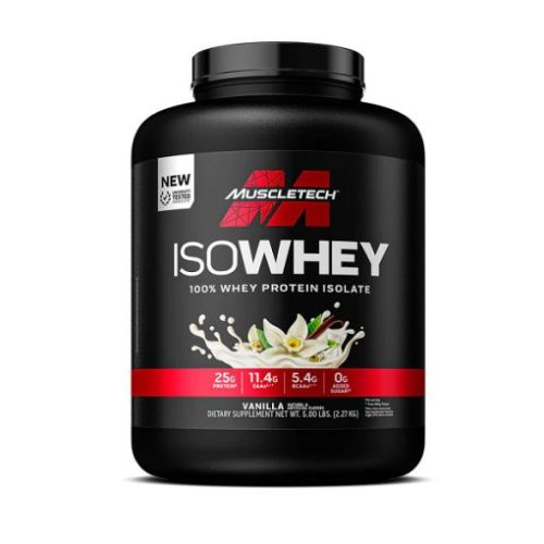 پروتئین وی ایزوله ماسل‌تک ۲۲۷۰ گرم Muscletech Iso Whey
