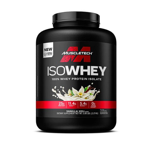 پروتئین وی ایزوله ماسل‌تک ۲۲۷۰ گرم Muscletech Iso Whey