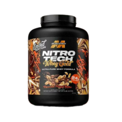 پروتئین نیتروتک وی گلد ماسل‌تک  ۲.۵ کیلوگرم Muscletech Nitro-Tech Whey Gold