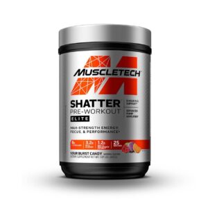 پمپ ماسل‌تک شاتر الایت ۲۵ سروینگ MuscleTech Shatter Pre-Workout Elite