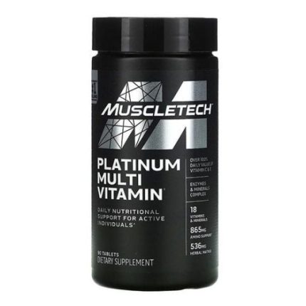 مولتی‌ویتامین پلاتینیوم ماسل‌تک ۹۰ عددی Muscletech Platinum Multivitamin