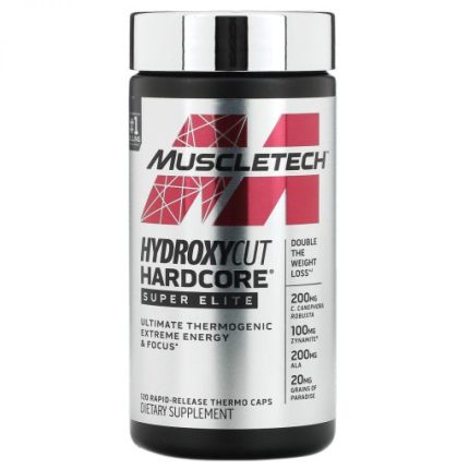 چربی‌سوز ماسل‌تک ۱۲۰ کپسول MuscleTech Hydroxycut Hardcore Super Elite