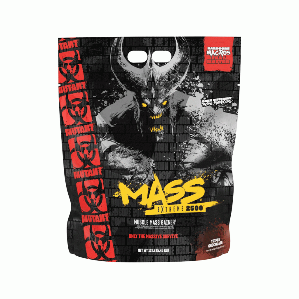 گینر ماس اکستریم ۲۵۰۰ موتانت (Mutant Mass Extreme 2500) – ۵.۴۵ کیلوگرم
